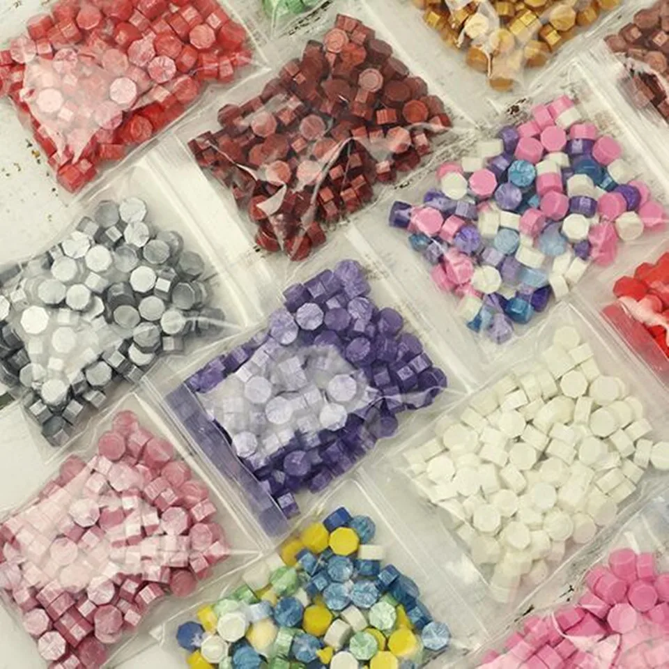 Один пакет штамп для воска бусины гранулированные зернистые бобы 32 34 г около 100