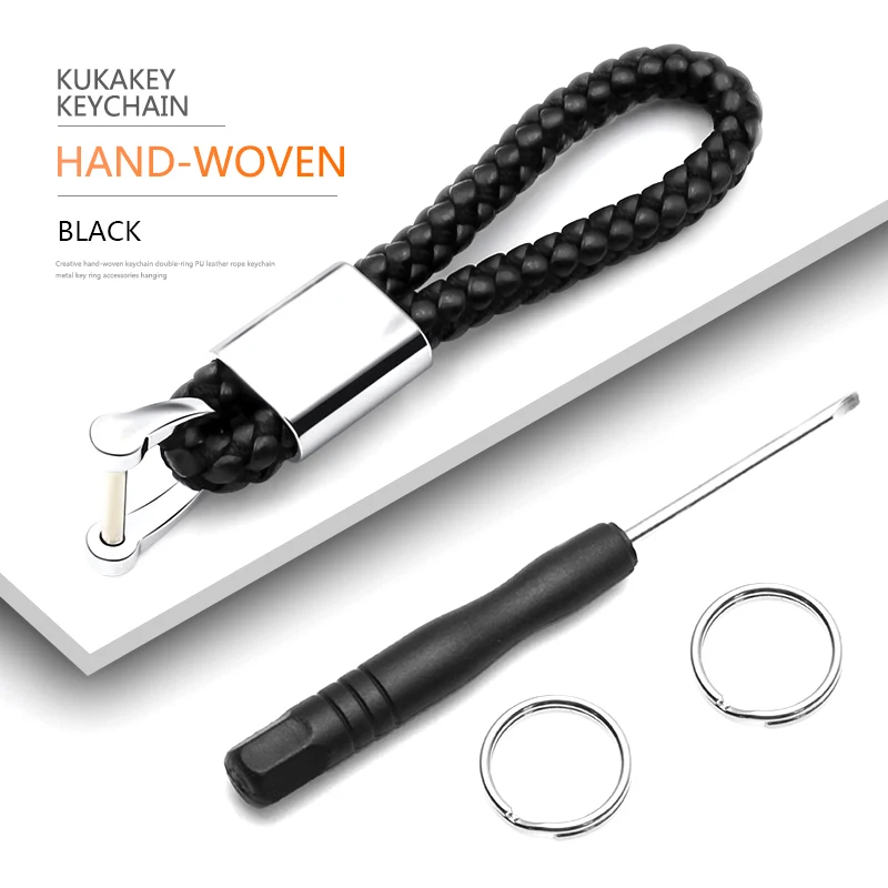 Новинка 2020 высококачественные кожаные брелки для ключей ручной работы