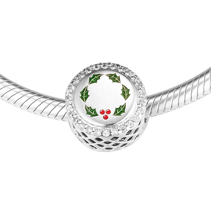 Женские шармы подвески из серебра 925 пробы с эмалью|Ювелирные шармы| |