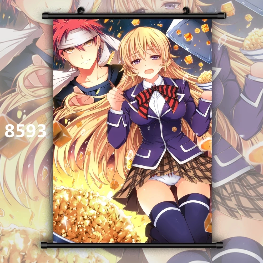 Домашний декор Shokugeki No Soma Souma настенная живопись Алиса Пластиковые Висячие