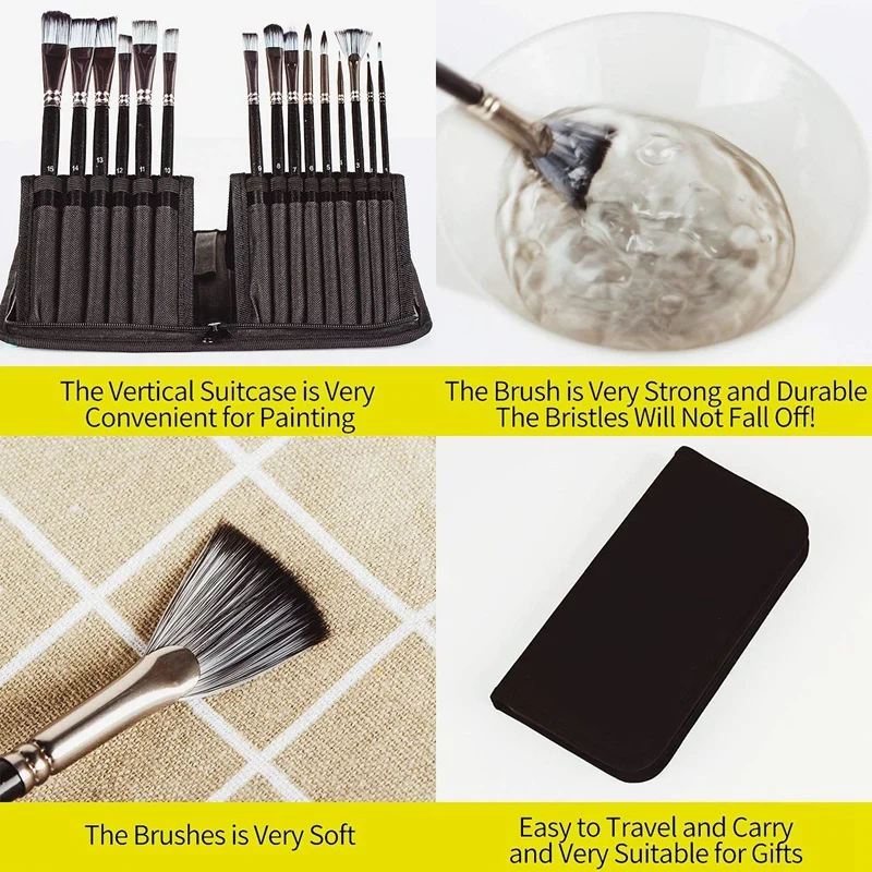 

Acrylic Paint Brushes,Acrylic Paint Set,Different Shaped Oil Paint Brushes,Sponge,Oil Painting Knife for Children