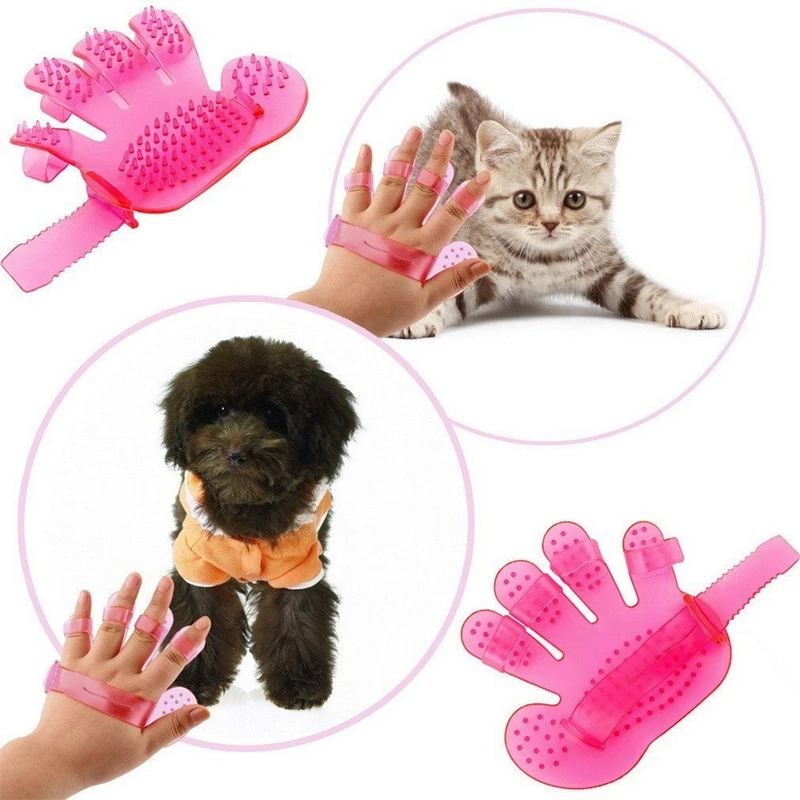 

Shampoo Bath Spa Hair Scalp Scrub Body Head Massager Glove Brush Relax Pet Dog Cat Shower Washing Gloves