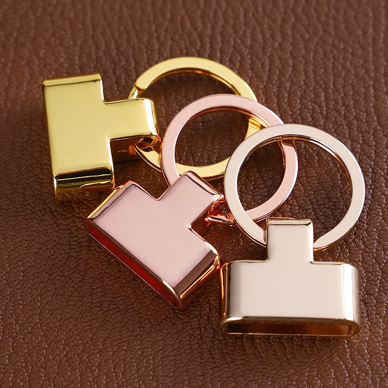 2 шт. золотистая/Серебристая шарнирная застежка Омар зажимы для ключей брелок