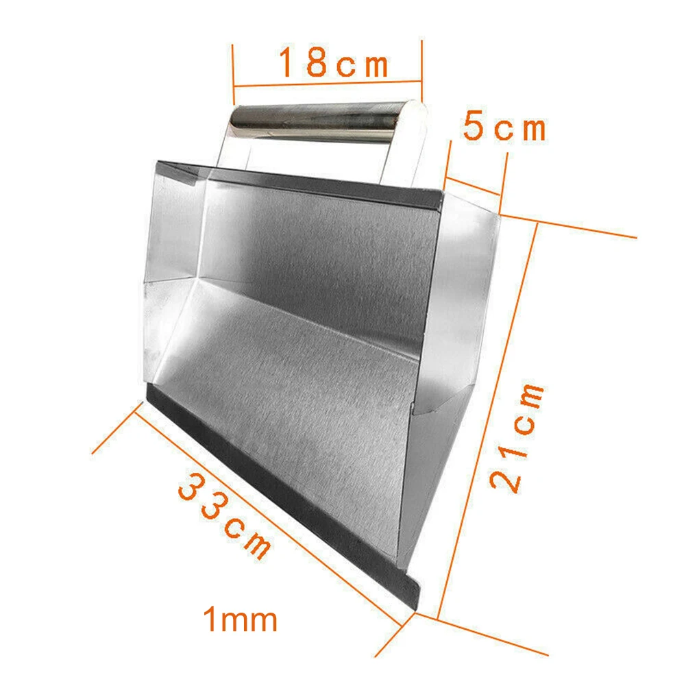 

Plasterer Tool Stainless Steel Wall Plastering Tools Concrete Trowel Scraping Dust Trowel Powder Wall Tools Bricklayer Tool