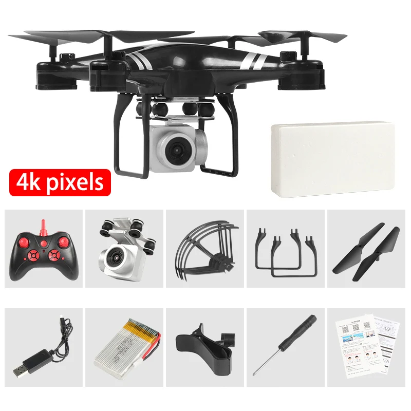 4k pixels Дрон 4k камера HD Wifi передача от первого лица Дрон воздушное давление фиксированная высота четыре оси Самолет rc вертолет Дрон с камеройквадрокоптер с камерой квадрокоптер с камерой профессиона квадракоптер вертолет - Цвет: 4k pixels