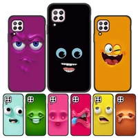 cute funny face case for huawei p30 lite case on huaweip30 p20 pro p40 lite p smart 2021 2019 y7a p9 p8 p10 plus cover p 30 lite