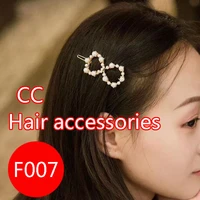 f007 brand c house hair accessories copper alloy high quality fashion hairpin style european style hot sale