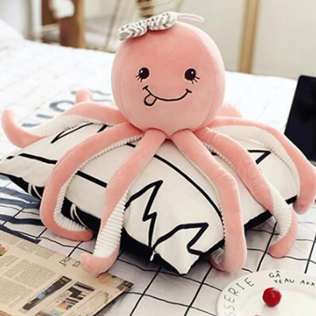 

Cushion Doll Plush Toys Cute Cartoon Octopu Plush Doll Animal Pillow Birthday Gift For Children Cute Plush Suffed Pillow Doll