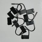 Уретральный замок для целомудренной клетки, одноразовые пластиковые блокирующие карты, блокирующие секс-игрушки, фиксатор для пениса, уретральный брелок для мужчин