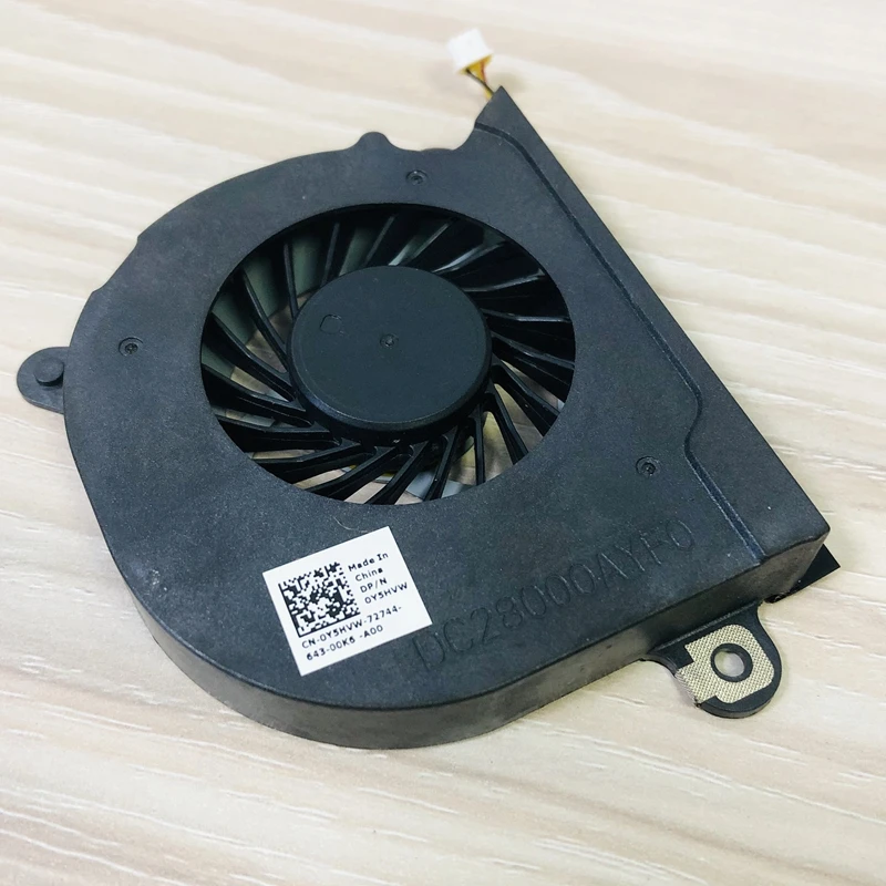 

New Original Laptop CPU Cooling Fan for Dell Inspiron 15R 5520 5525 7520 Vostro 3560 V3560 1728 P25F Cooler Fan 0Y5MVW FB95