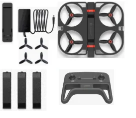 3Batteries Радиоуправляемый Дрон 1080P камера Квадрокоптер складной Wi-Fi FPV AI жесты оптическое позиционирование потока селфи Дрон iDol приложение управление самолетом - Цвет: 3Batteries