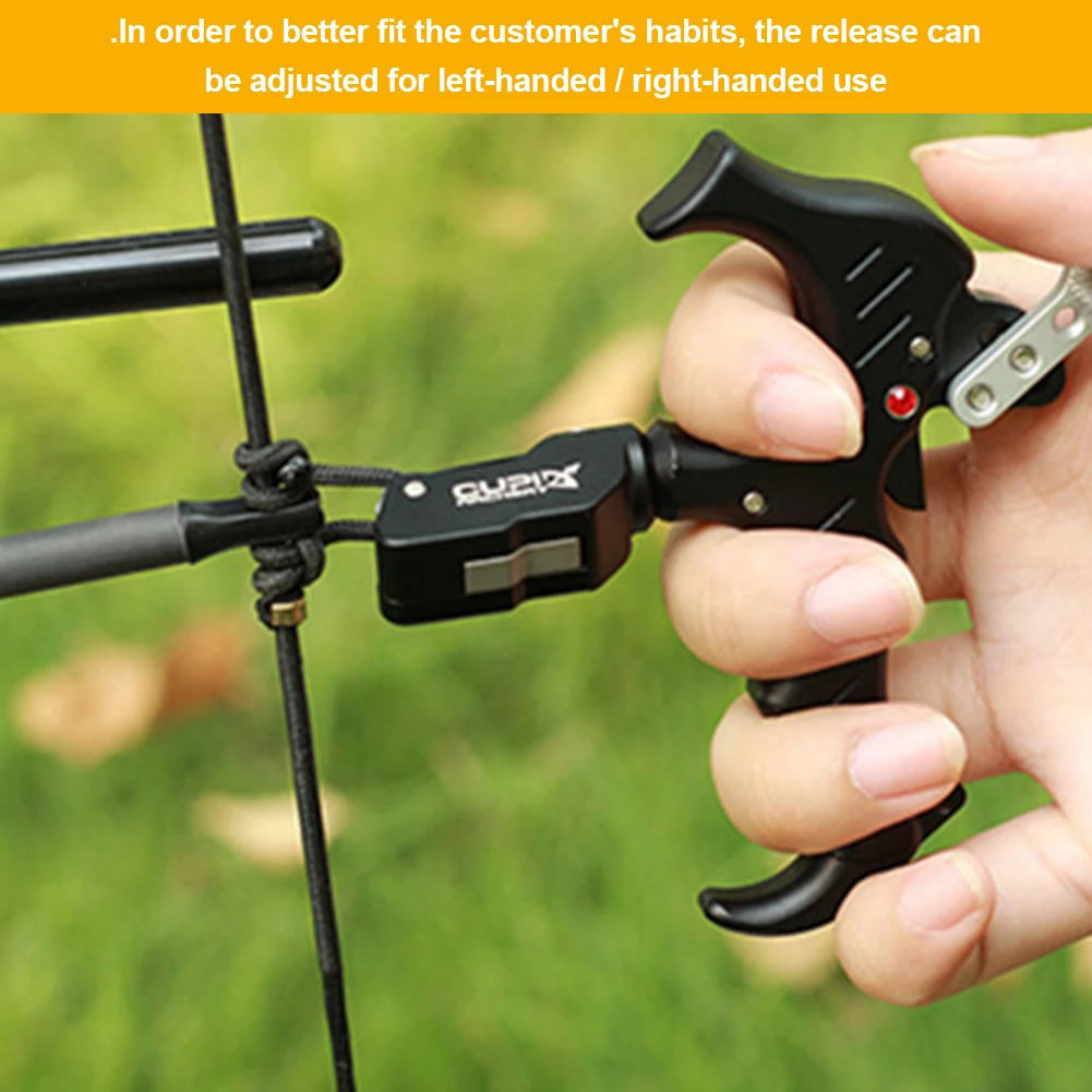 

Practical Archery Bow C5 /C3Release Aid Finger Thumb Caliper Adjustable 360 Degree Trigger Grip Hunting Training Outdoor Tools
