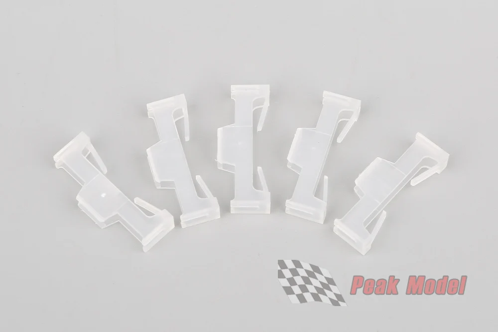 5 шт./лот прозрачная проволочная Пряжка соединительная головка зажим для