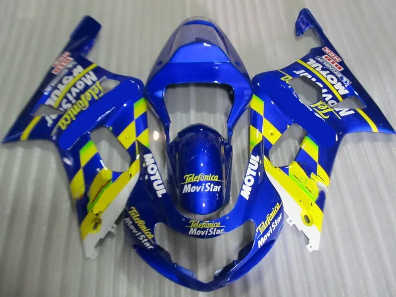 Комплект обтекателей для кузова мотоцикла GSXR600 750 K1 01 02 03 GSXR 600 GSXR750 2001 2002 2003