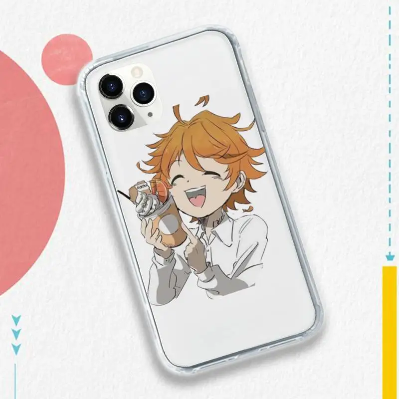 

The Promised Neverland japan anime Phone Case Transparent soft For iphone 5 5s 5c se 6 6s 7 8 11 12 plus mini x xs xr pro max