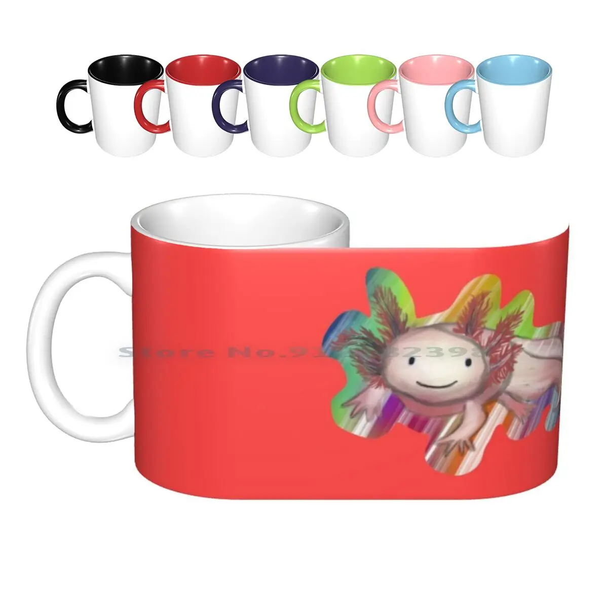 

Axolotl Ceramic Mugs Coffee Cups Milk Tea Mug Axolotl Axolotl Fish Cute Fish Cute Animal Fish Aquatic Cuties Marine Wildlife