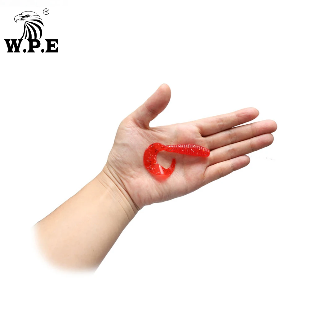 W. P.e брендовая Мягкая приманка 5 ярдов разноцветная силиконовая джиг плавающая