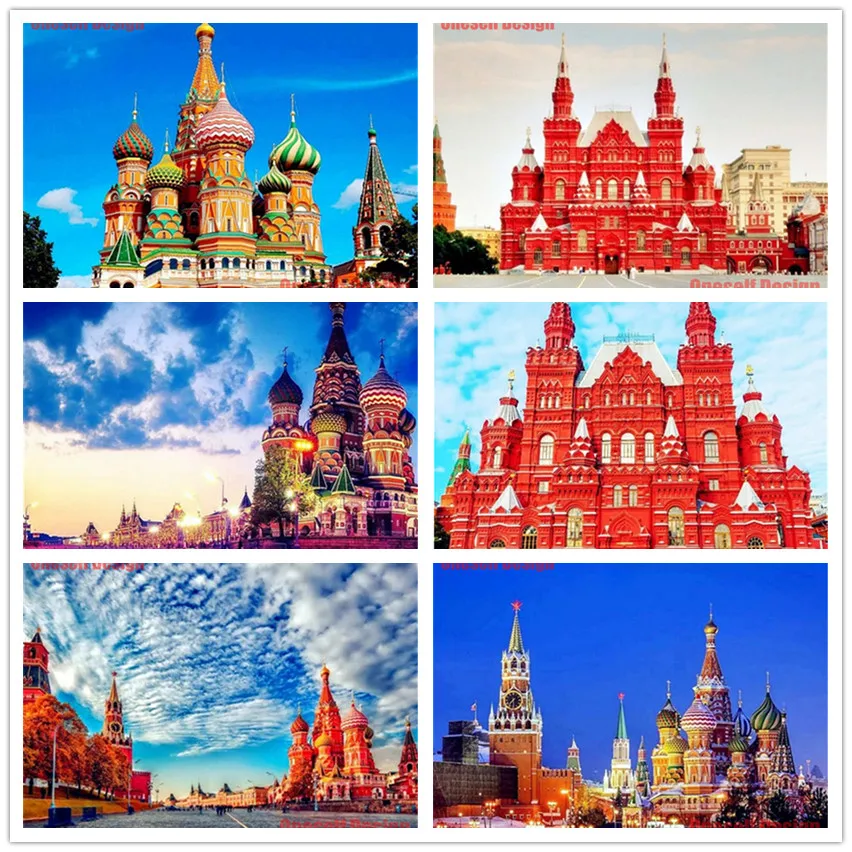 2020 Новинка 5d Алмазная мозаика мечта вышивка алмазный замок полный набор Стразы