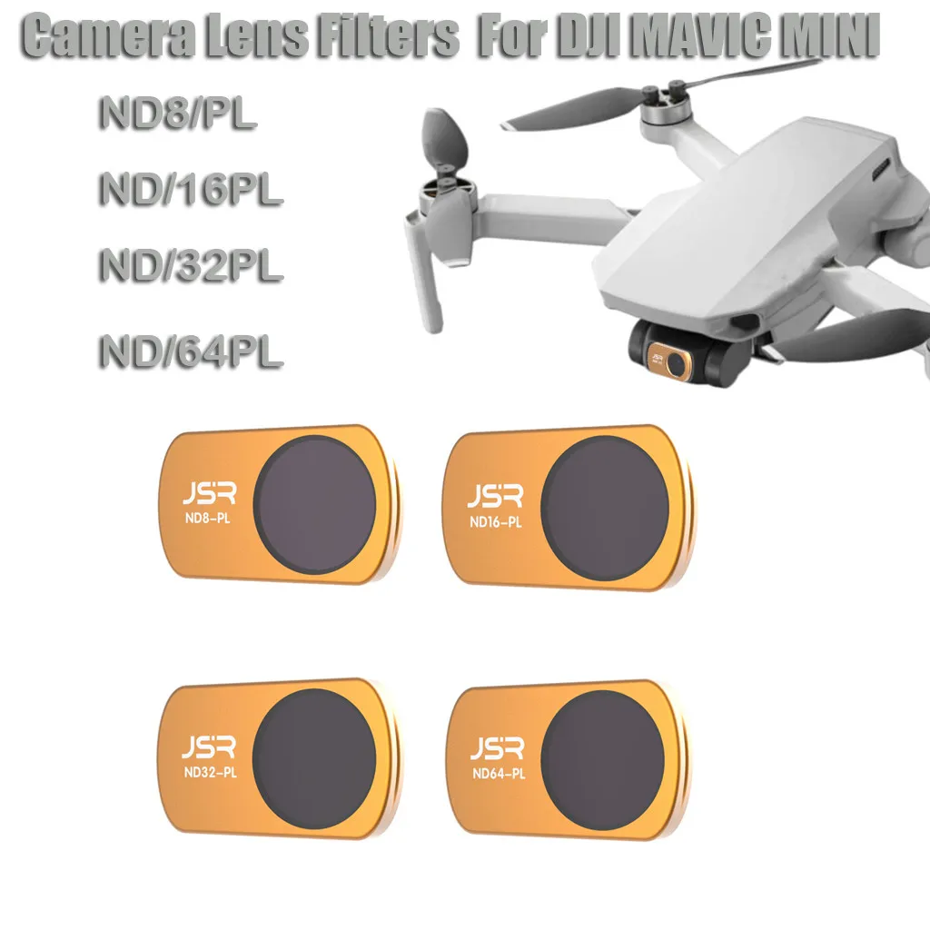 

4 шт. мини Mavic фильтр для Dji Mavic Mini ND8 ND16 ND32 ND64 ND фильтры для объектива камеры профессиональные аксессуары для фотосъемки
