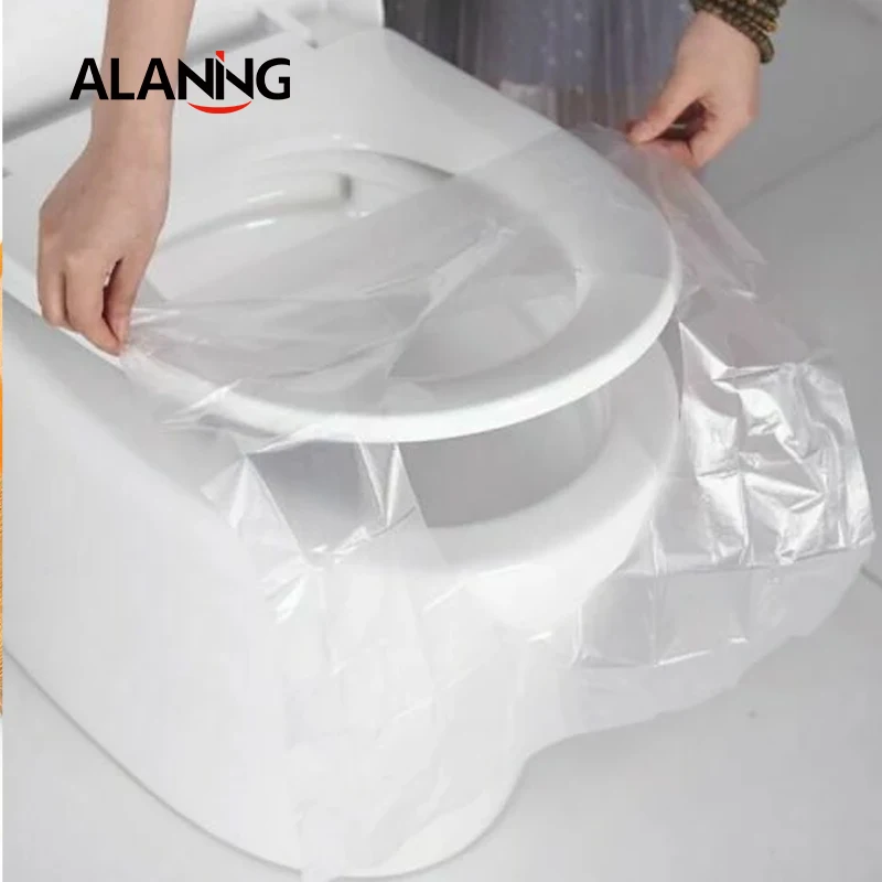 50 шт. водонепроницаемый чехол для унитаза|Чехлы на сиденья унитаза| |