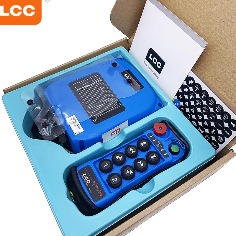 

Q800 high quality factory direct selling blue color UHF 8 button RF remote controller