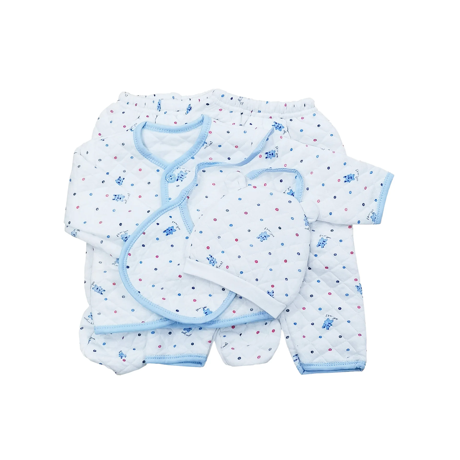 Детский комплект из 5 сэндвичей на осень и зиму нижнее белье для новорожденных