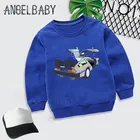 Свитшот для мальчиков и девочек, детский дизайн DMC Delorean, худи, детские осенние Топы, Детская Хлопковая одежда, KYT2260