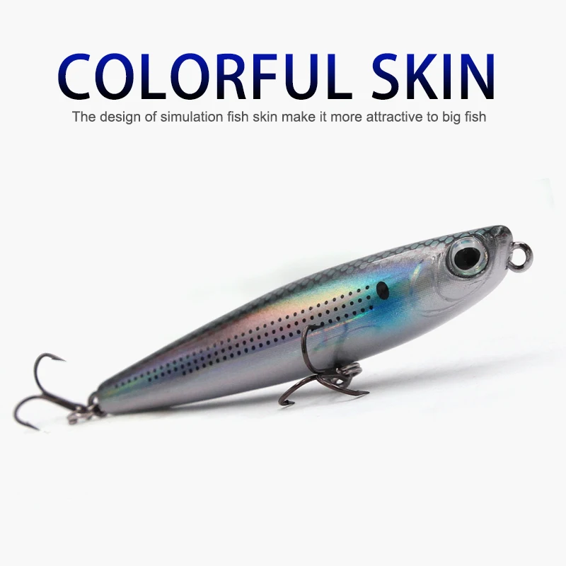 Wondershot D01 Sparrow 75mm 7.8g Pencil The Best Bass Surface Crankbaits Fishing Lure Bait Floating Wobblers Artificiais Decoy