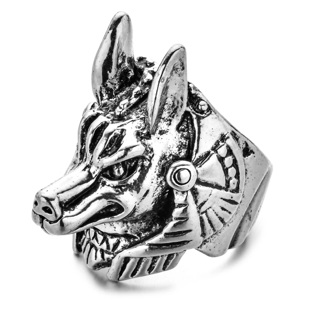 Мужское кольцо с кристаллами дракона в стиле ретро|Кольца| |