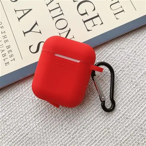 12 Для Airpods Bluetooth футляр для наушников для Apple Airpods с крюком TPU силиконовый чехол для iOS i10 i11 i12 i13 Tws чехол для наушников - Цвет: 12