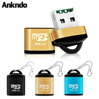 ankndo usb card reader mini usb 2 0 micro sd mobile phone memory high speed card adapter for pc computer laptop accessories