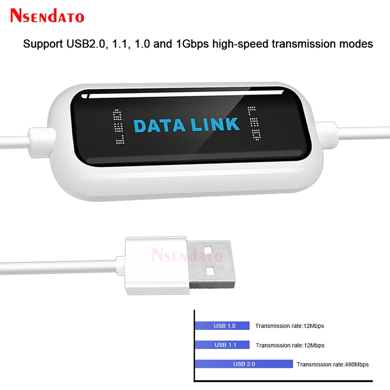 

Кабель-Удлинитель USB 2,0, высокоскоростной, с ПК, мост для передачи