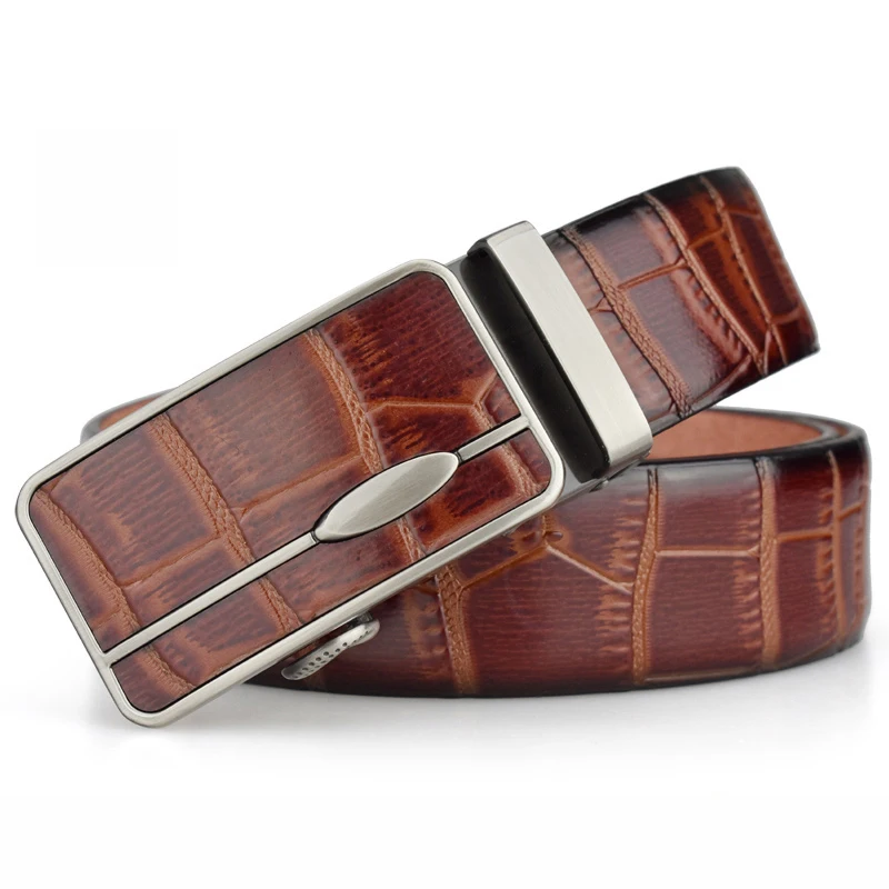 PU Leather Automatic Men Belt Luxury Strap Belt for Men Designer Belts Men High Quality Fashion Belt