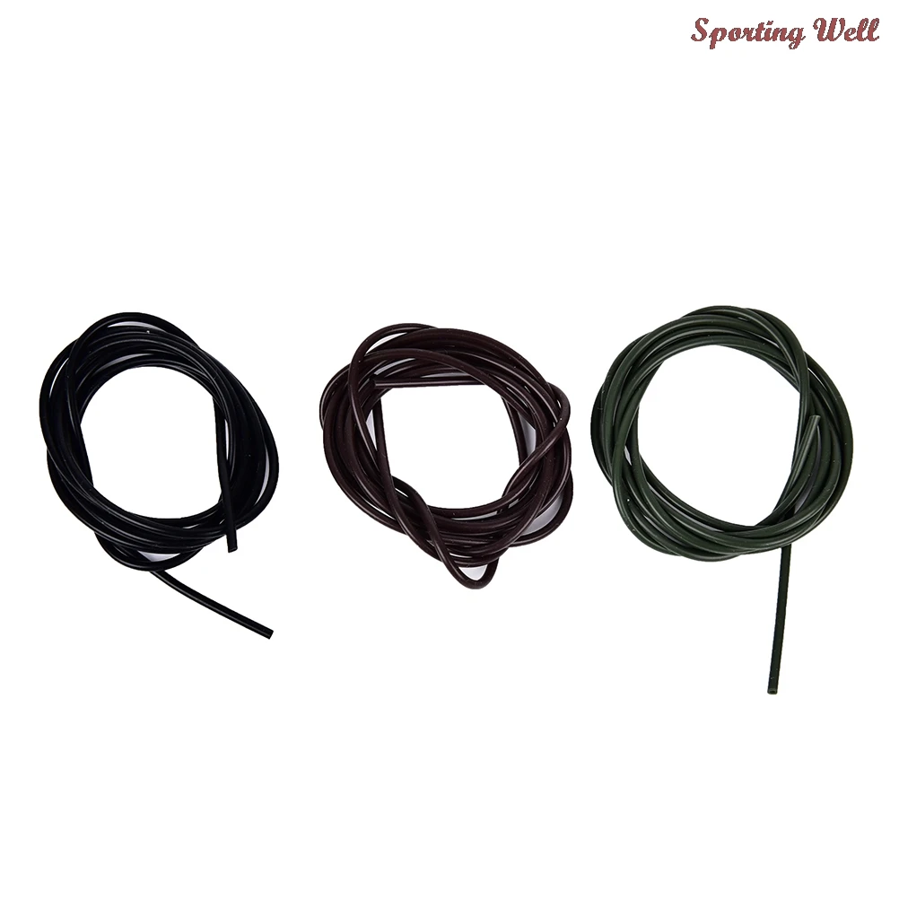 

3x 1M Silicone Rig Tubes Silicone Soft Tube Sleeve for Carp Fishing Tackles Fishing Tube Soft Carp Rigs Tube Carp Fishing Access