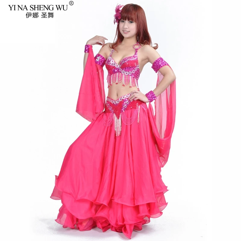 Женский костюм для танца живота откровенный бюстгальтер с кисточками и