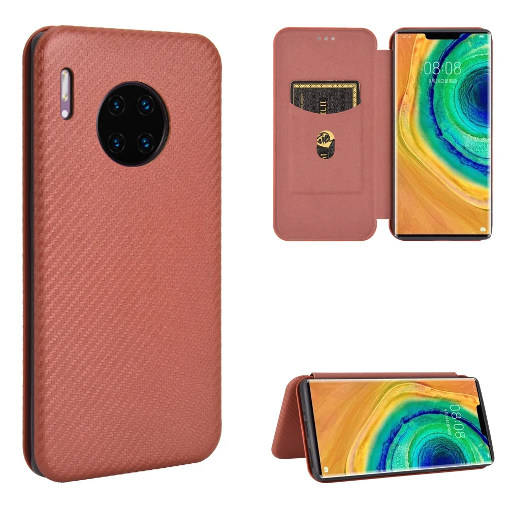 

Sunjolly Case for Huawei Mate 30 Pro Wallet Stand Flip PU Leather Phone Case Cover coque capa Huawei Mate 30 Pro Case Cover