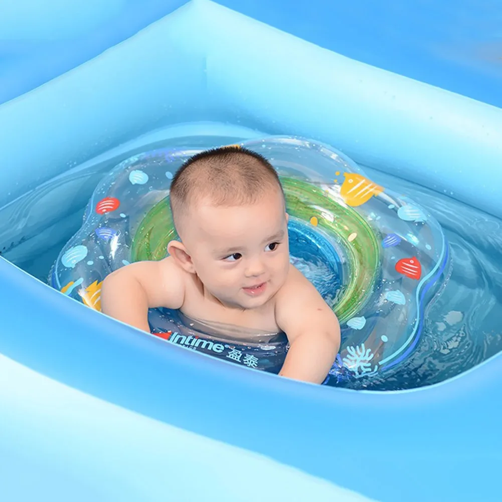 

Portable Newborn Baby Infant Armpit Swimming Circle Underarm Floating Ring Inflatable Safety Protector Bathing Parent-Child