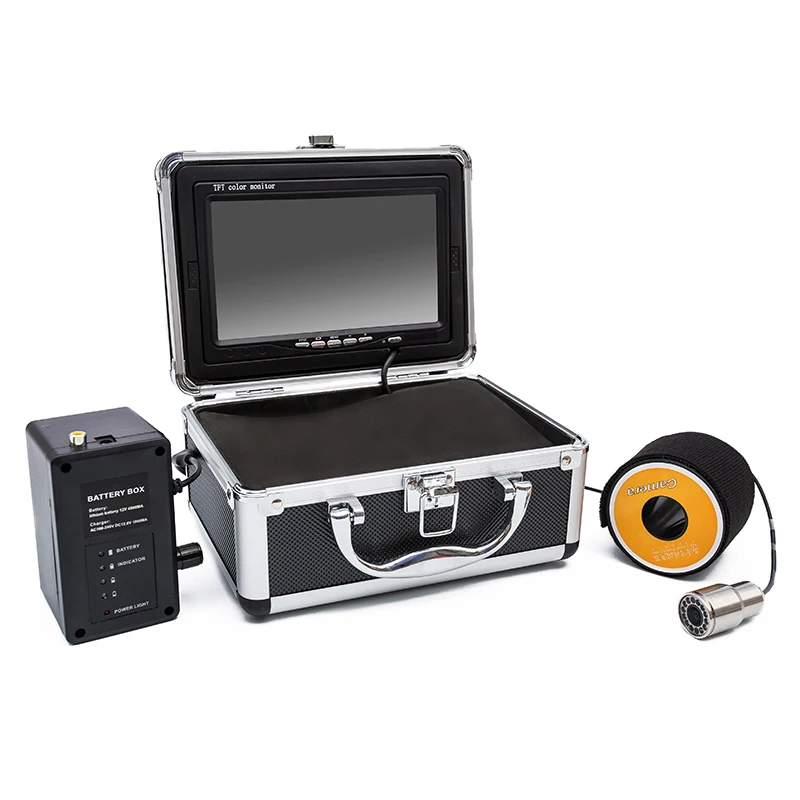 Подводная рыболовная HD-камера 9inch-TFT-color-monitor с функцией DVR глубоко