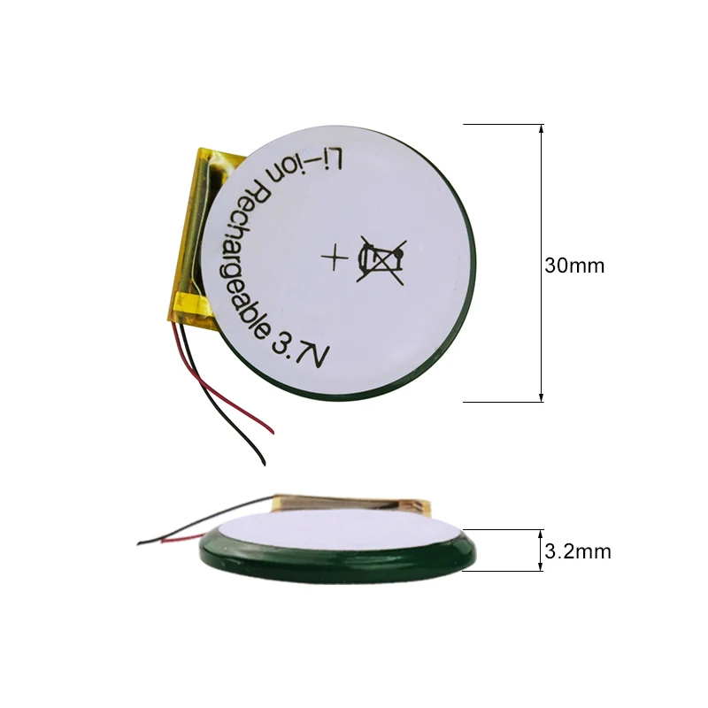 

2/5/10PCS PD3032 for Garmin GPS Sport Watch Accessories Forerunner 110 210 610 Battery 3.7V Li-Ion Battery for Route JD