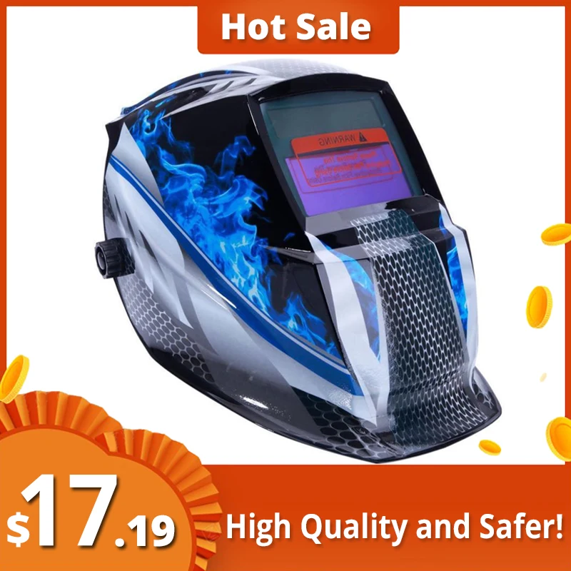 Сварочная маска на солнечной батарее автоматический шлем для сварки очки с