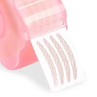 Невидимые Пластыри для век, подтягивающие против морщин глаз, волшебные полоски, в форме цветка сливы, катушка SMJGood