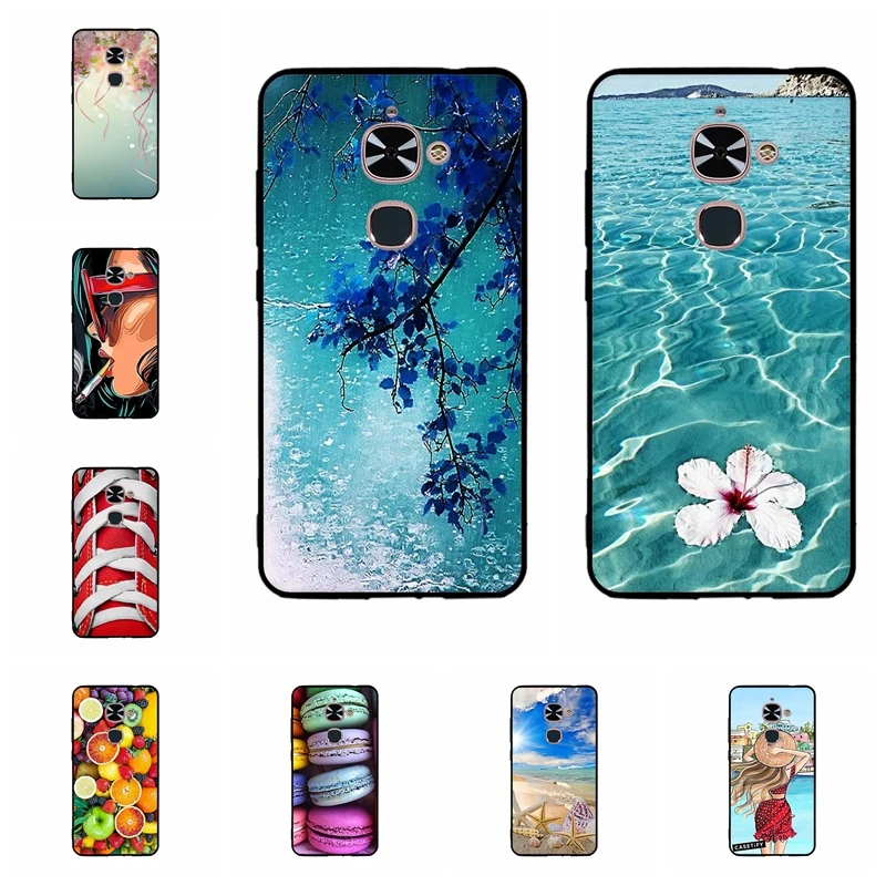 

For Letv Le 2 X620 X527 Case 5.5" Soft TPU Silicone Back Shell Le2 Pro Phone Cover Printed Protector Letv LeEco Le S3 X626 Funda