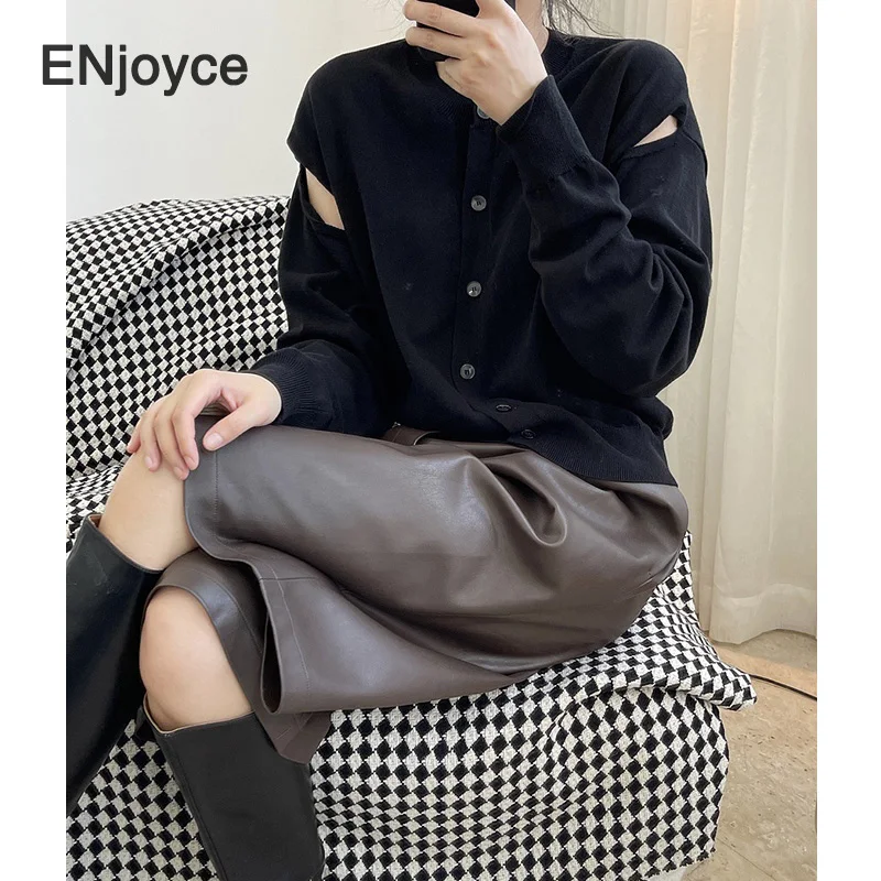 Женский вязаный тонкий кардиган винтажный однобортный свитер розово-красного