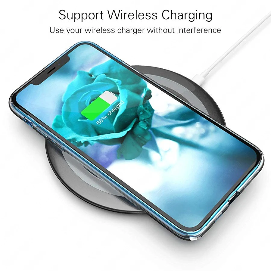 Coque Fundas Защитная пленка для apple iphone XS Max XR 11 pro max TPU силиконовый чехол X 10 7 8 9 6 6S Plus |