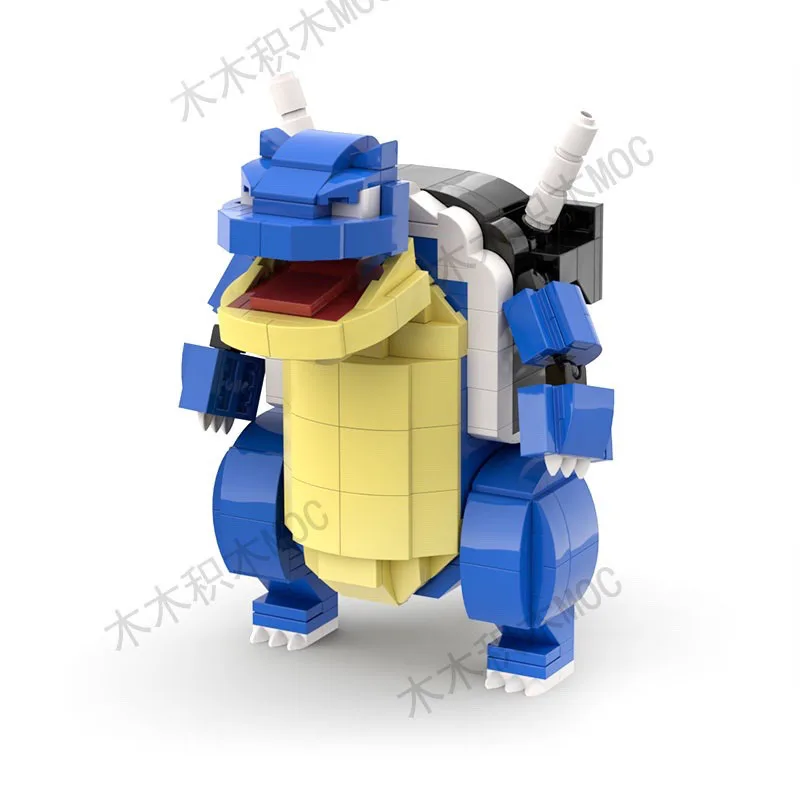 

Blastoise Building Blocks Toys For Children Pokemones Action Figure Model Kids Toy Original Design Assembling Bricks Toy