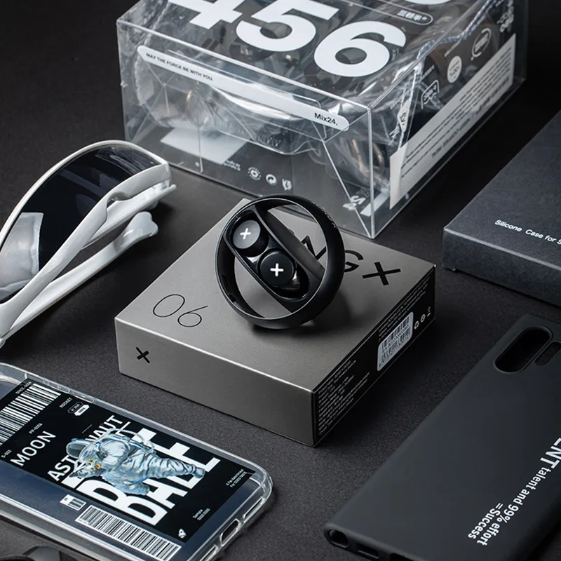 SONGX original tws wireless devil cat joint headset high-end noise reduction game in-ear earplugs trend charging | Электроника