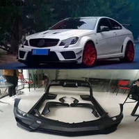 w204 507 style c300 c63 coupe wide car body kit frp unpainted front rear bumper side skirts for benz w204 c180 c63 coupe 06 12