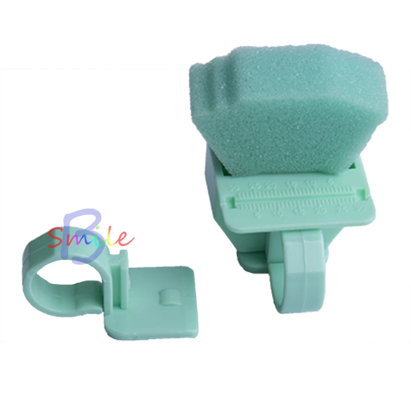 Пластиковый зубной корень канал иглы палец линейка Endo измерения весы