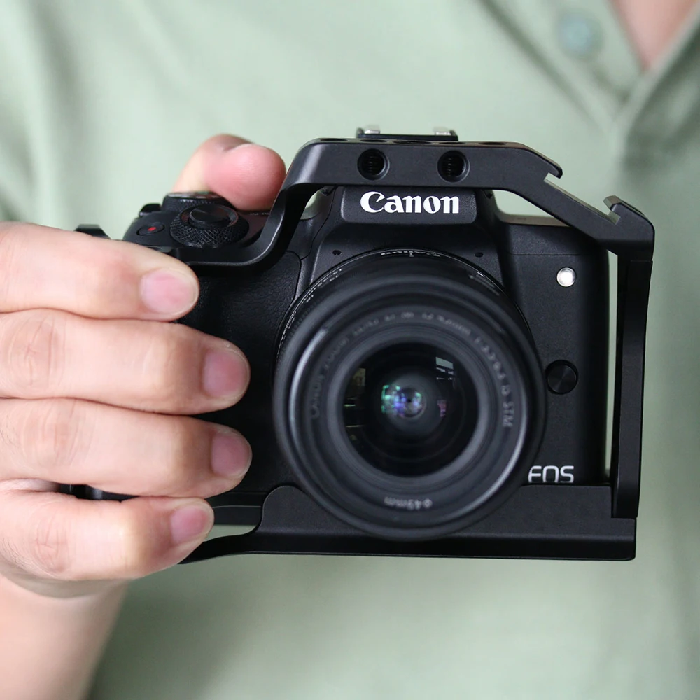 Клетка для камеры DSLR для Canon EOS M50 клетка с креплением Горячий башмак для быстрого крепления для видеосъемки VS SmallRig
