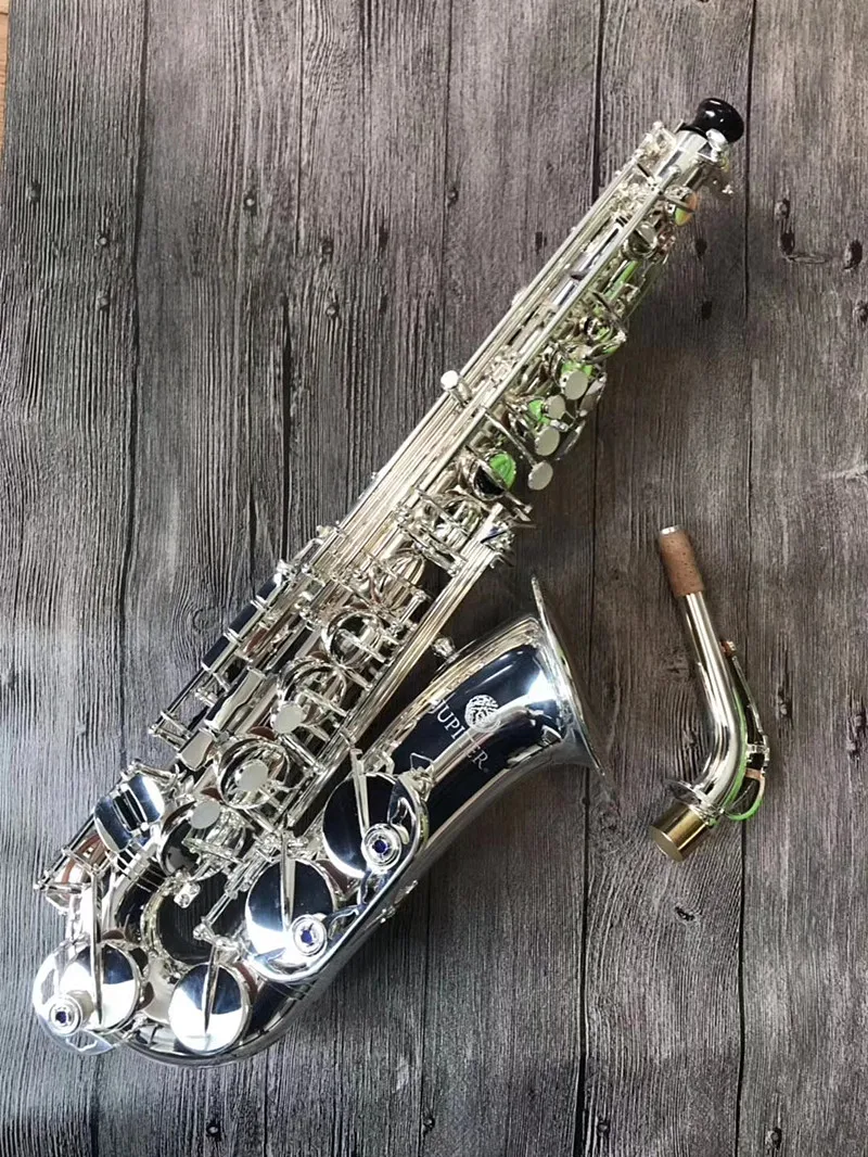 Jupiter JAS 700Q Alto Eb Tune саксофон латунный никелевый посеребренный бодимузыкальный